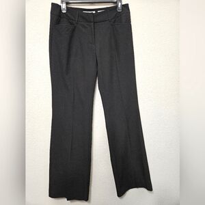 Michael kors 6 black gramercy office work career professional trouser pants